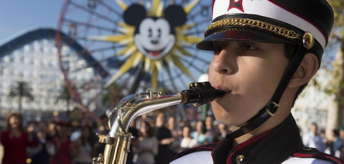 marching band on Disney World music travel