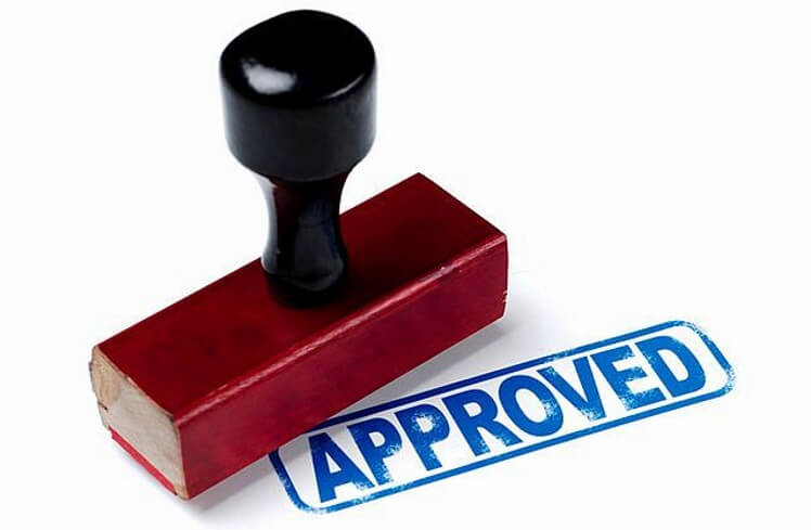 blue stamp approved