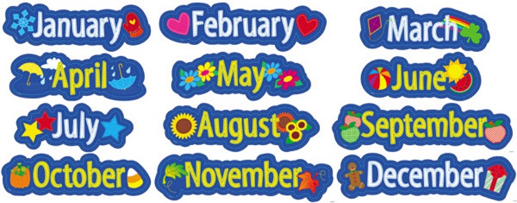 Month of the year wordwall